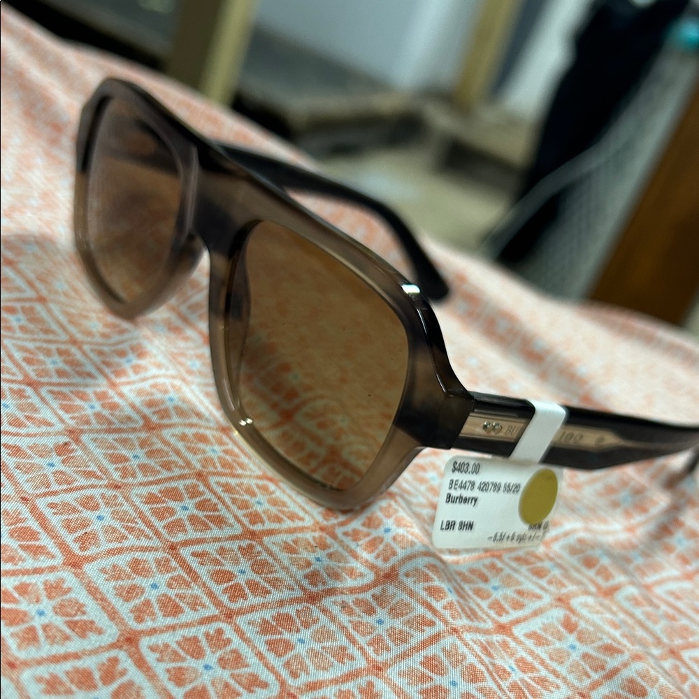 Burberry Brown Gradient Sunglasses